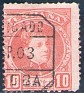 Spain 1901 Alfonso XIII 10 Cent Red Edifil 243. Spain 1901 Edifil 245 Alfonso XIII. Uploaded by susofe